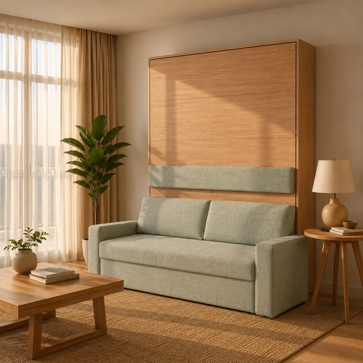 Betty Vertikal mit Sofa